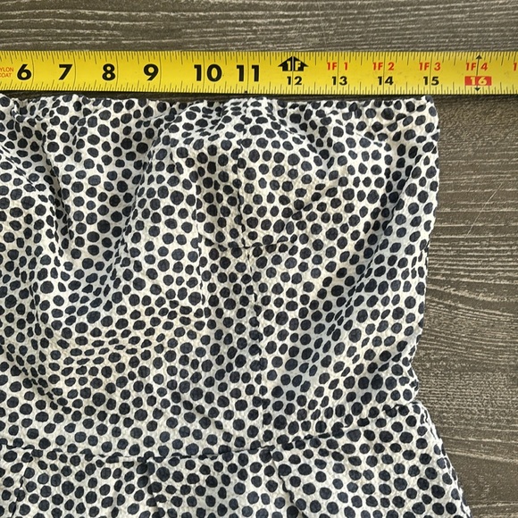 J Crew Strapless Polka Dots Dress Size 8 - Picture 4 of 11
